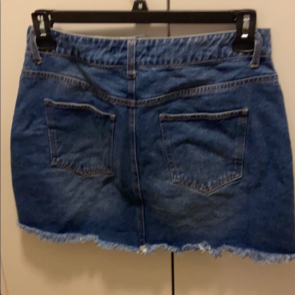 Denim skirt